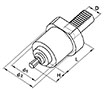 VDI broaching head